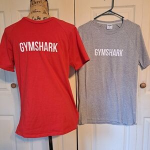 Gymshark bundle of 2 short sleeve tees, medium, like new